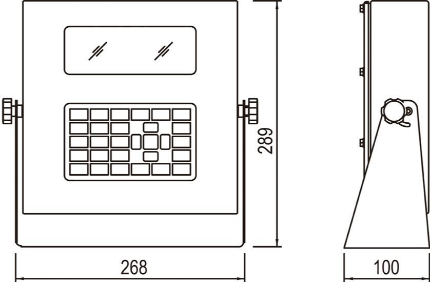 XK3190-D1891视频黄版APP产品外形尺寸图